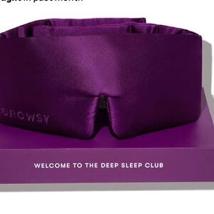 Drowsy Silk Sleep Mask - Purple Martini
